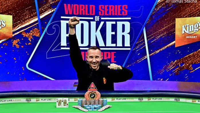 นักฟุตบอลเก่าคว้าสร้อยข้อมือทองคำ WSOP Europe 2025 สาขาแรก เอาชนะแชมป์ EPT