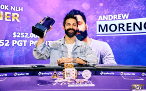 แอนดรูว์ มอเรโน คว้าแชมป์ครั้งแรกที่ PokerGO Studio หลังพลิกกำเนิดโต๊ะสุดท้าย